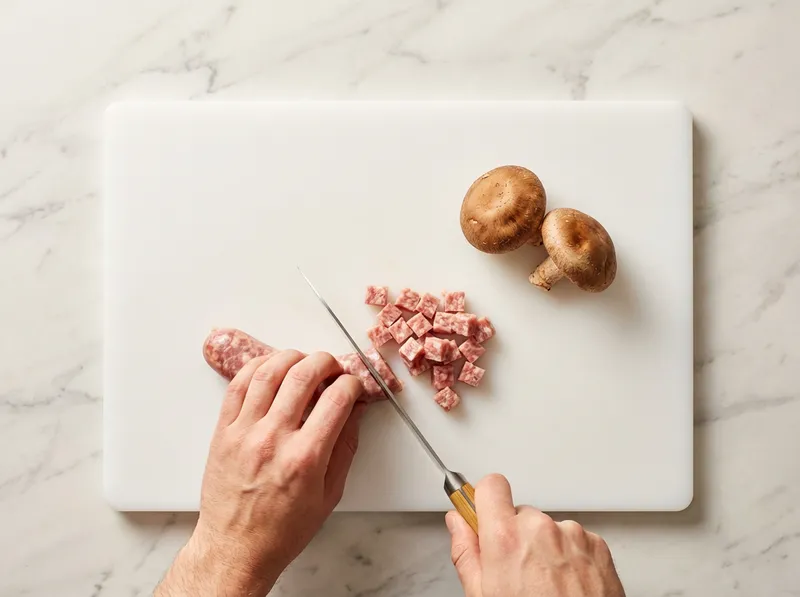 Dice Pork Sausage