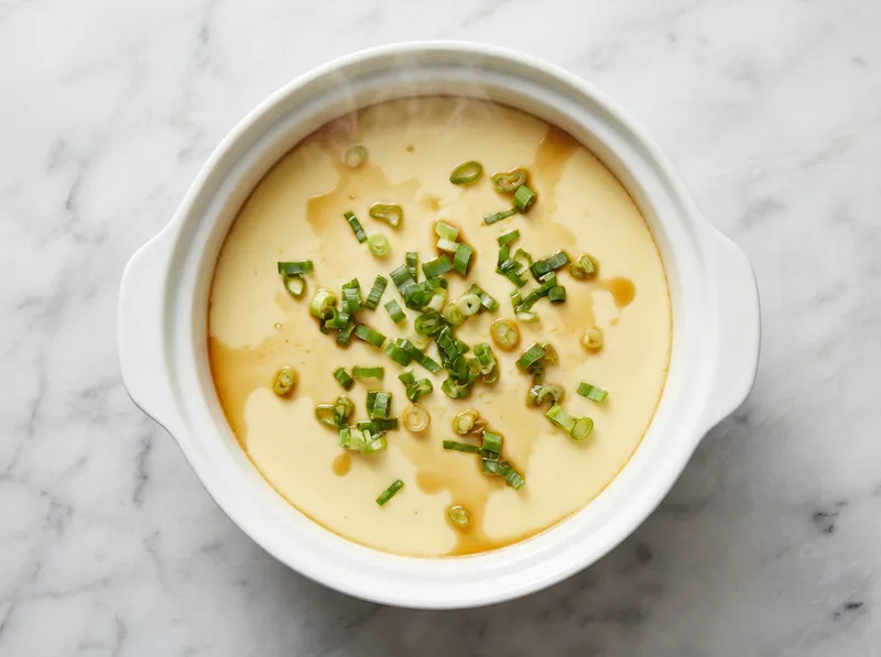 Chinese Steamed Egg Custard