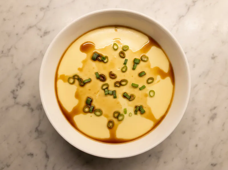 Add Soy Sauce and Scallions