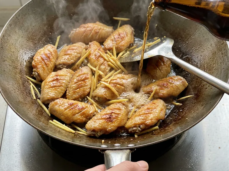 Add Ginger and Beer, Stir-fry
