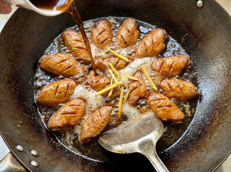 Add Cola and Simmer