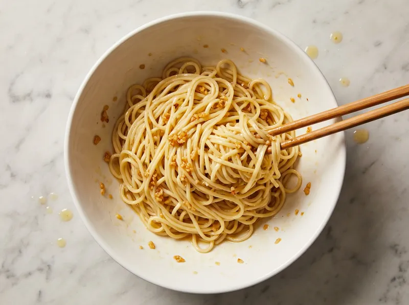 Toss Noodles with Sauce
