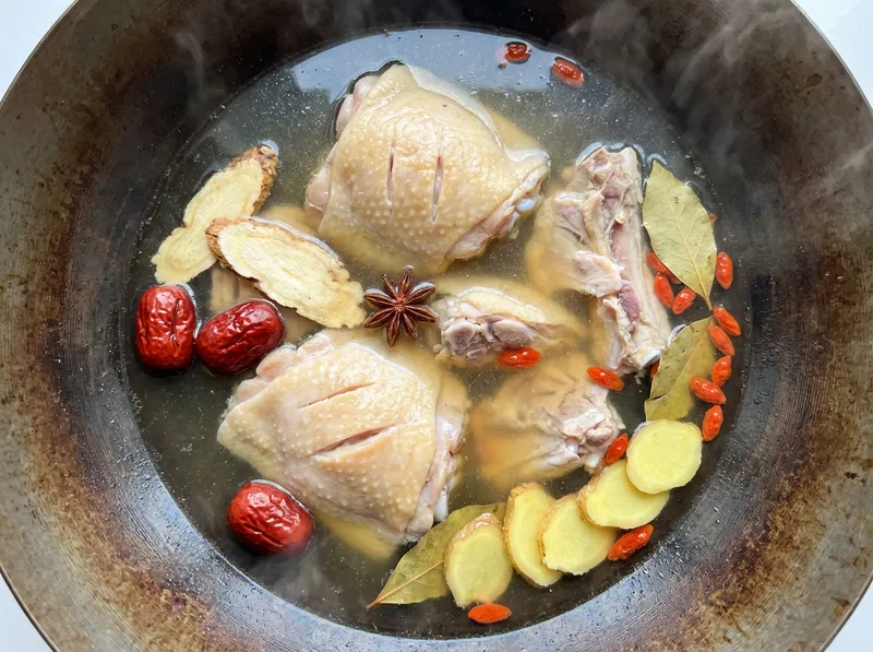 Cook Chicken Broth