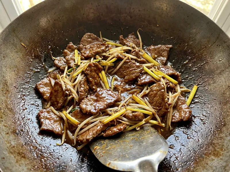 Return Beef and Add Sauce