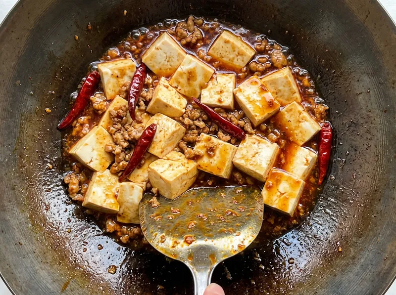Toss Tofu to Absorb Flavor