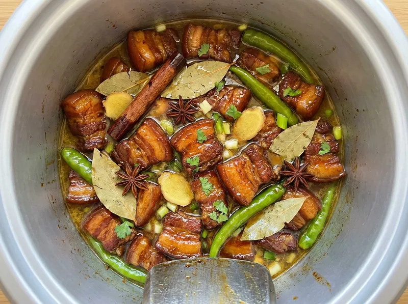 Braise Pork in Rice Cooker