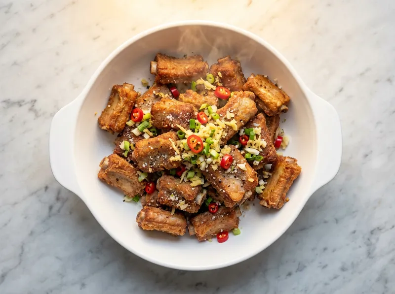 Season with Pepper Salt and Serve