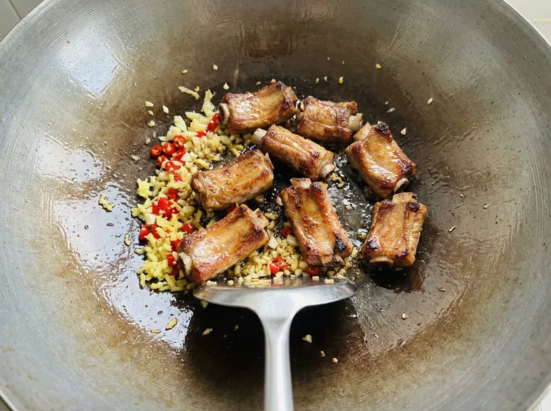 Add Fried Ribs