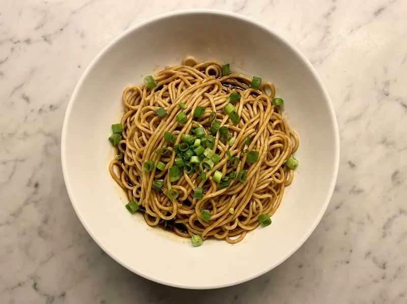 Garnish with Scallions and Serve