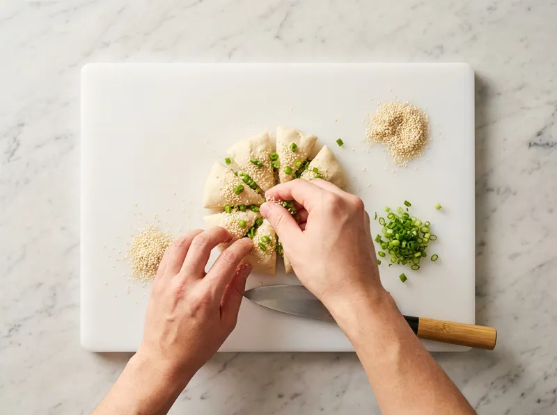 Sprinkle Sesame and Scallions
