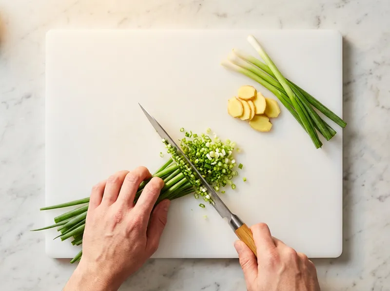 Mince Scallions