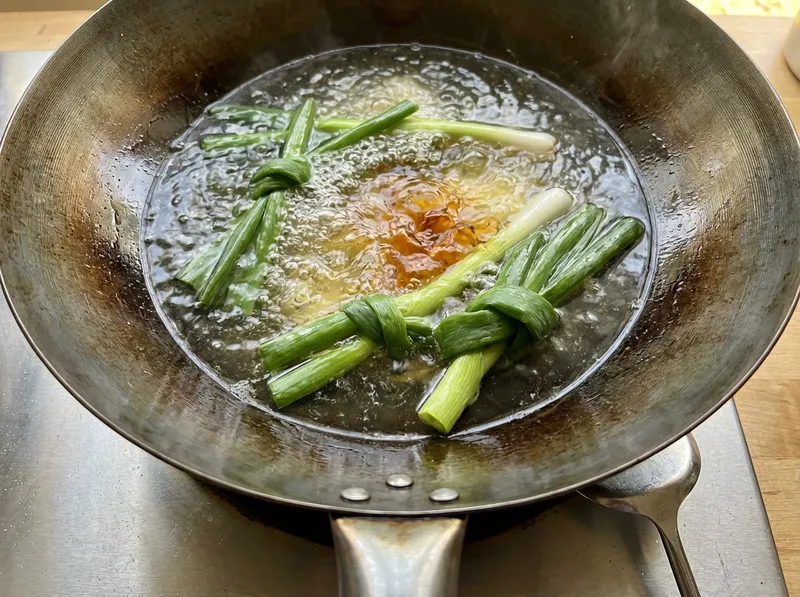 Boil Water with Scallions and Wine