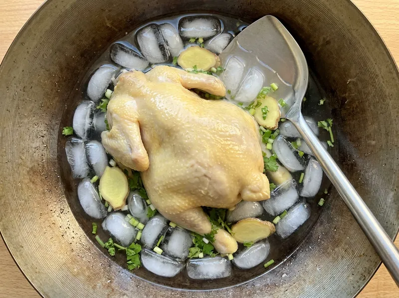 Ice Bath the Chicken